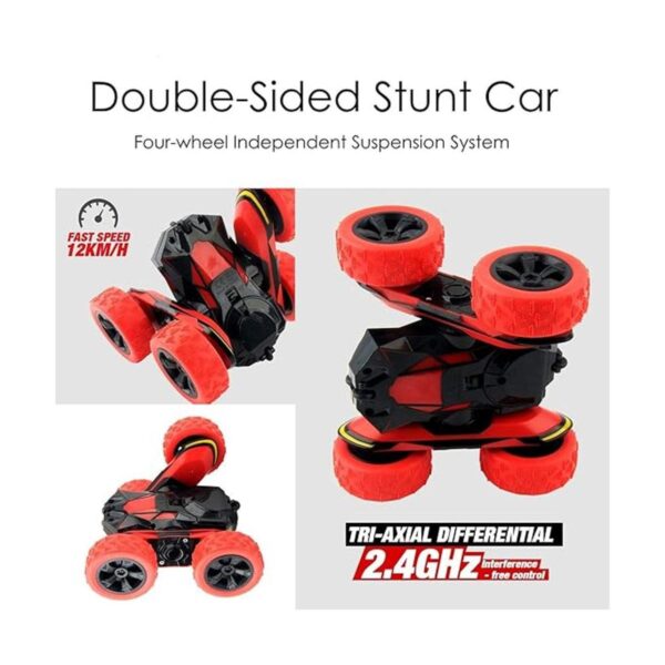 Haktoys 2 unidades de control remoto Turbo Max Stunt Car_4