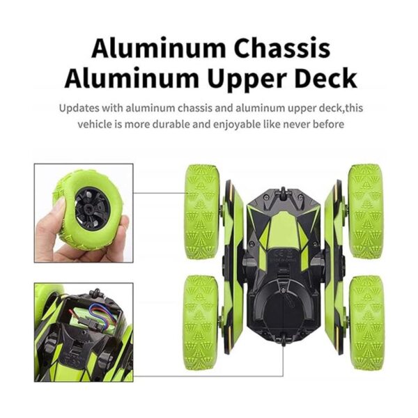 Haktoys 2 unidades de control remoto Turbo Max Stunt Car_6