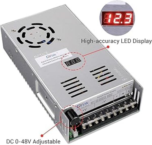DROK Fuente de alimentación de 48 V convertidor de_2