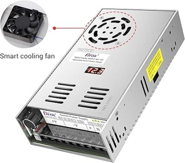 DROK Fuente de alimentación de 48 V convertidor de_3