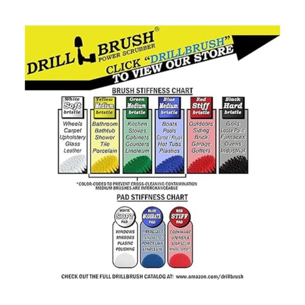 Drill Brush Power Scrubber by Useful Products Cepillo de_4