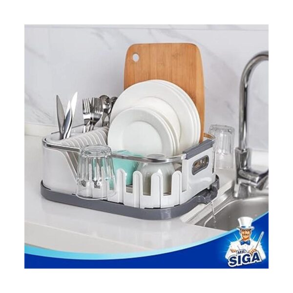 MR.SIGA Escurridor de platos para encimera de cocina_6