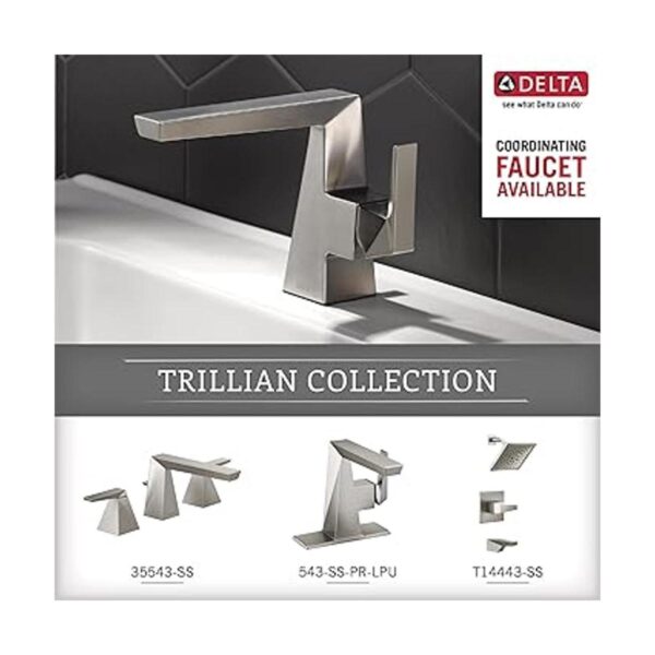 Delta 74335SS Trillian Robe Hook Stainless_3