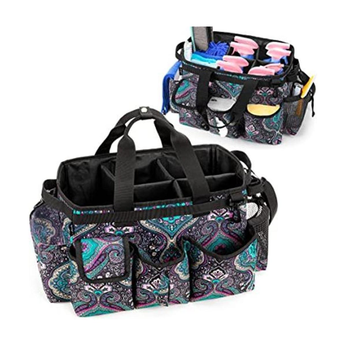 LoDrid Bolsa grande de limpieza portátil con divisor