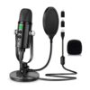 Micrófono para podcast kit de micrófono USB PROAR para_1