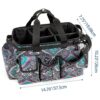 LoDrid Bolsa grande de limpieza portátil con divisor_5
