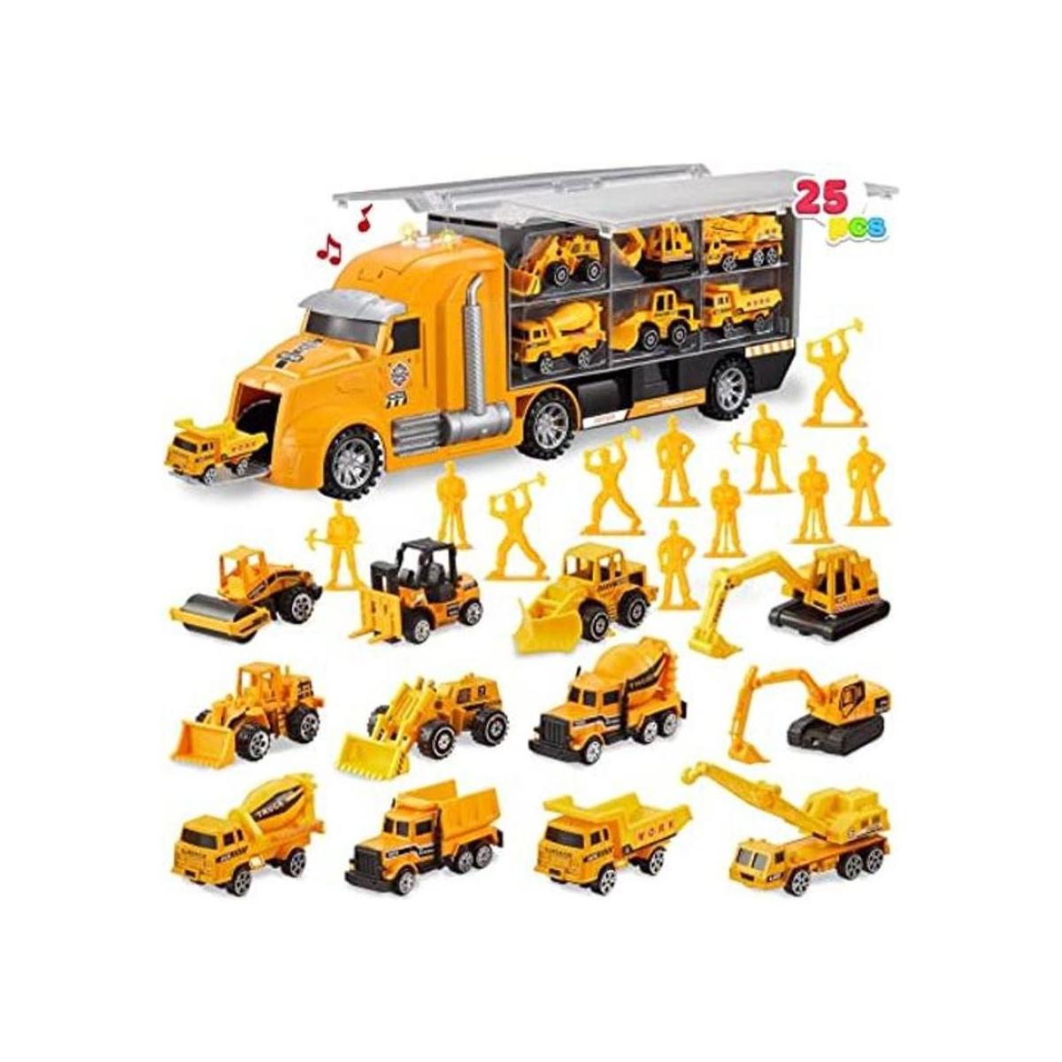 JOYIN Juego de juguetes para vehículos de construcción