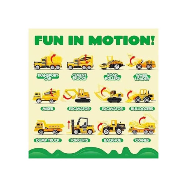 JOYIN Juego de juguetes para vehículos de construcción_3
