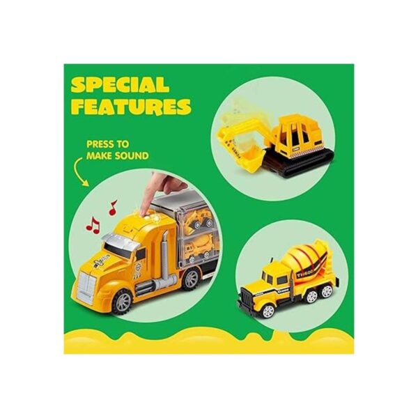 JOYIN Juego de juguetes para vehículos de construcción_5