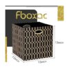 Fboxac Cubo de almacenamiento de cubos de 13 x 13_5