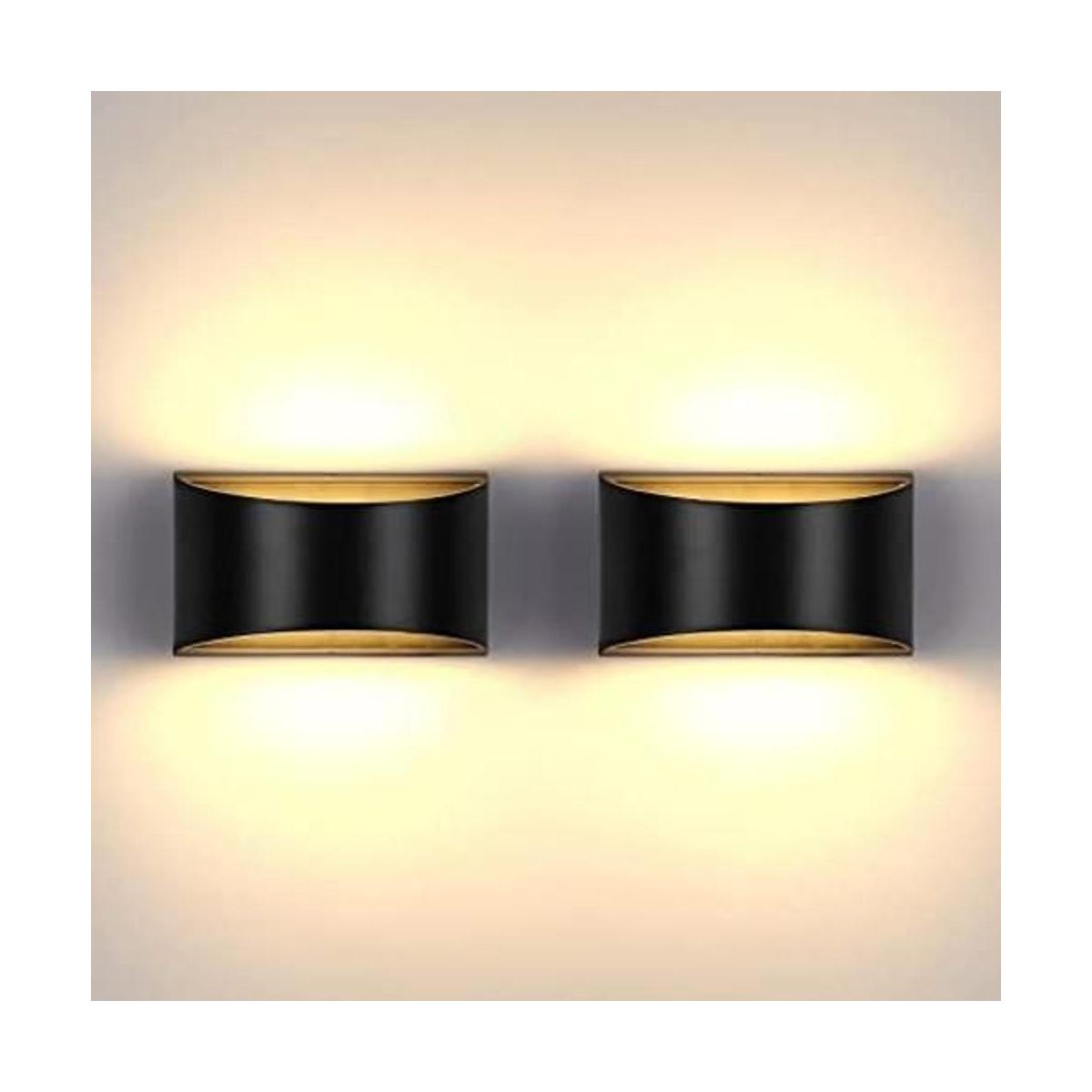 LIGHTESS Moderno juego de 2 apliques de pared regulables
