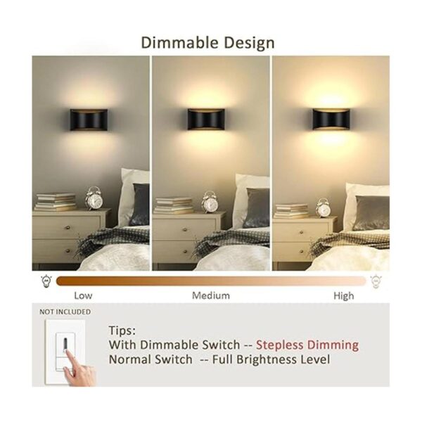 LIGHTESS Moderno juego de 2 apliques de pared regulables_2