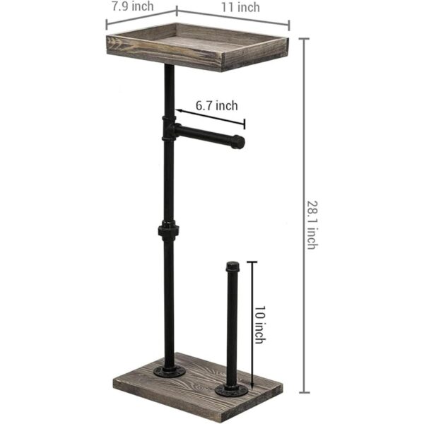 MyGift Soporte para rollo de papel higiénico diseño_5