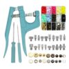 Kit de sujetadores de costura con alicates de prensa