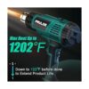 PRULDE HG0240US Pistola de aire caliente con control de