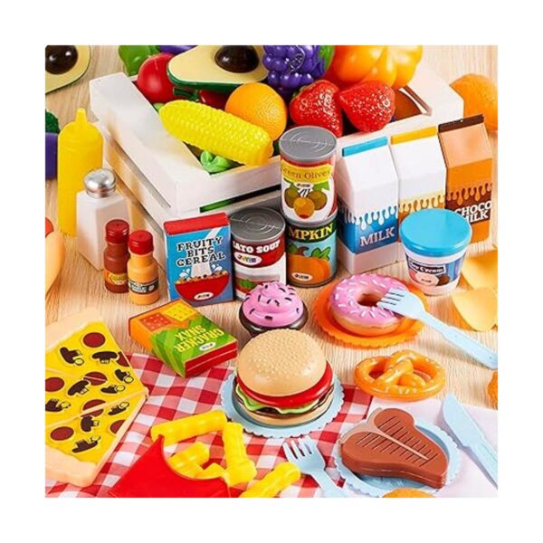 JOYIN Juego de 200 piezas de comida de lujo para niños_3