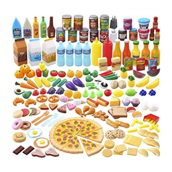 JOYIN Juego de 200 piezas de comida de lujo para niños_1