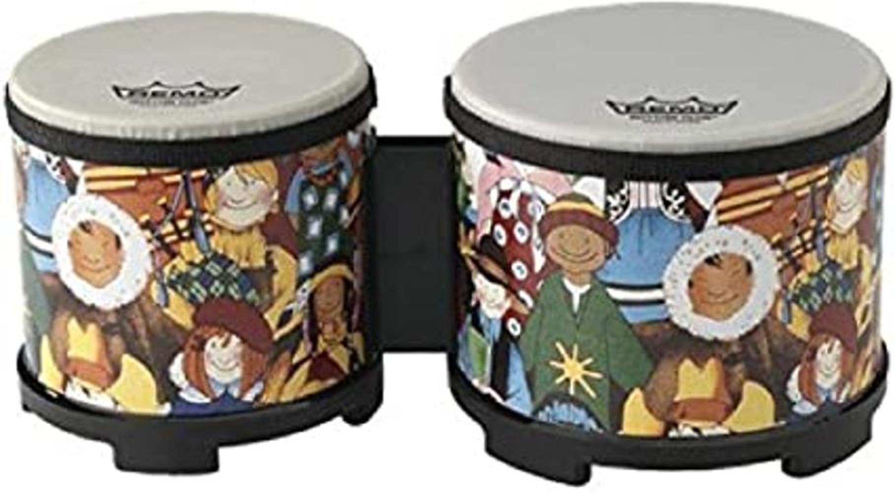 Tambores Bongó Remo RH560000 Rhythm Club para niños con
