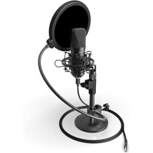 Amcrest Micrófono USB para grabaciones de voz podcasts_1