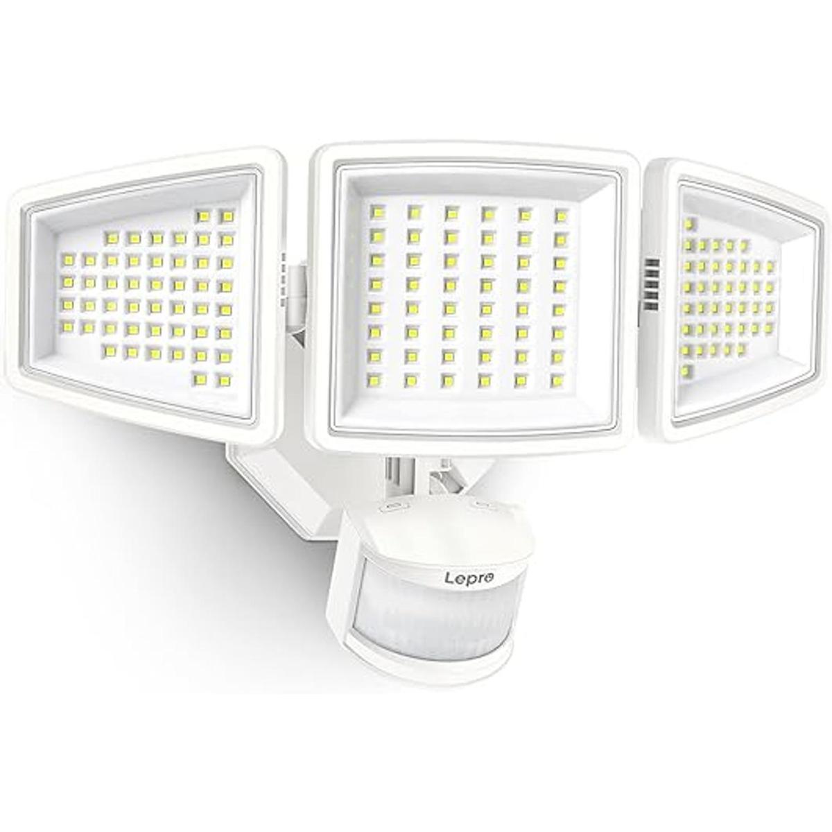 Lepro Luces LED de seguridad luz con sensor de movimiento