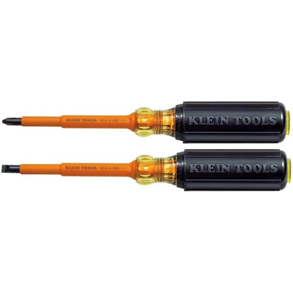 Klein Tools 33532INS desarmadores aislados 4 pulgadas 2_1