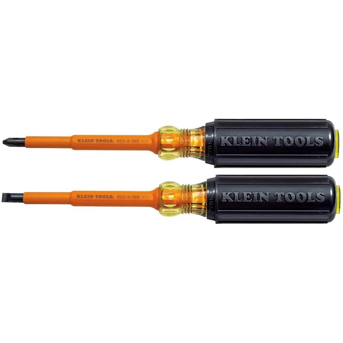 Klein Tools 33532INS desarmadores aislados 4 pulgadas 2