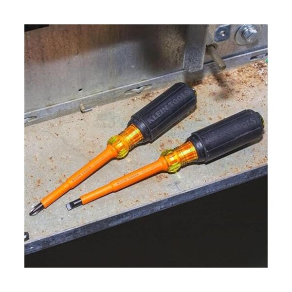 Klein Tools 33532INS desarmadores aislados 4 pulgadas 2_5