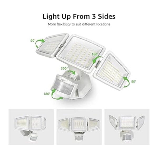 Lepro Luces LED de seguridad luz con sensor de movimiento_6