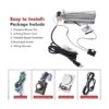 Hiorucet BLOT BLOTMC Kit de ventilador de chimenea de