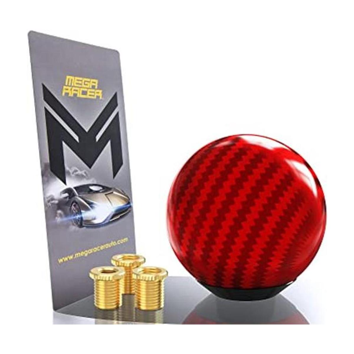 Mega Racer Pomo de palanca de cambios de fibra de carbono