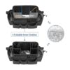 LoDrid Bolsa grande de limpieza portátil con 4 separadores