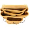 LAUTUS Nubuck Bolsa de herramientas de cuero de grano