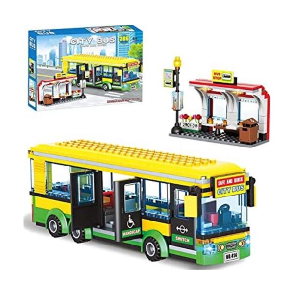 Kit de construcción de estación de autobús City Town