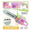 Juego de herramientas para niños con taladro eléctrico de_2
