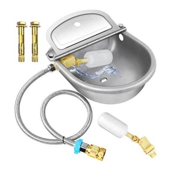 Cuenco automático de agua potable para animales con