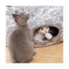 LUCKITTY Túnel geométrico para gatos con interior de