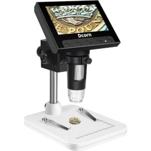 Microscopio de moneda microscopio digital LCD Dcorn de_1
