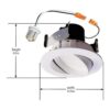 HALO RA406927WHR Ra Gimbal empotrado ajustable empotrable_2