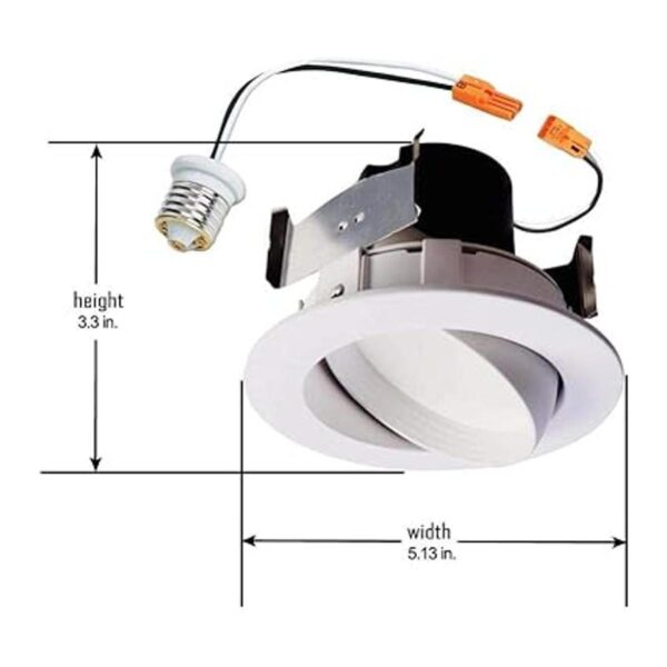 HALO RA406927WHR Ra Gimbal empotrado ajustable empotrable_2
