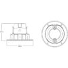 HALO RA406927WHR Ra Gimbal empotrado ajustable empotrable_3