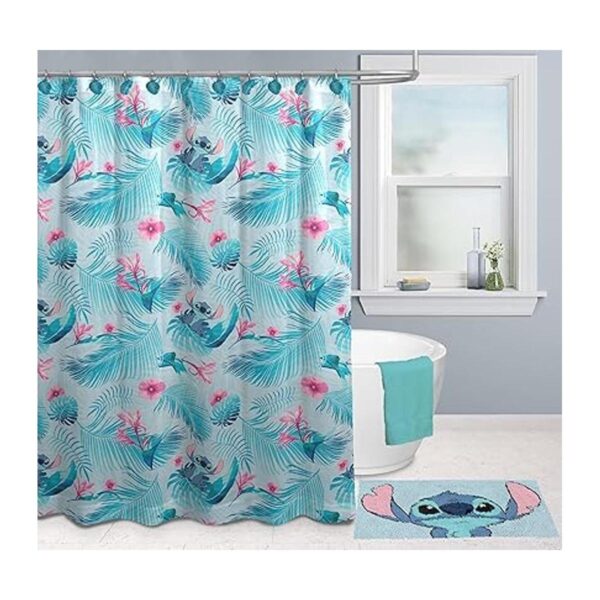 Jay Franco Disney Lilo Stitch Floral Fun Juego de baño_5