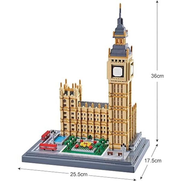 Architecture Big Ben Juego de 6473 bloques de