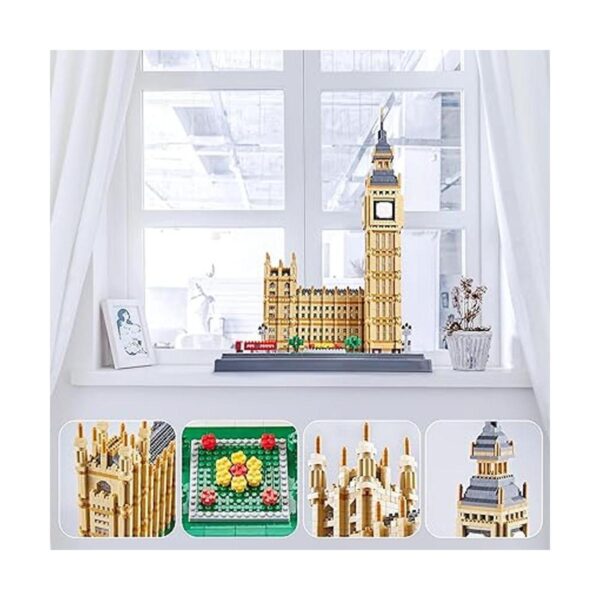 Architecture Big Ben Juego de 6473 bloques de