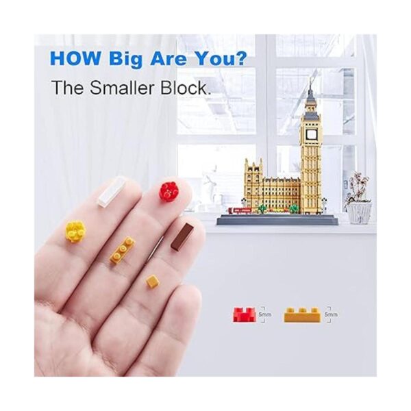 Architecture Big Ben Juego de 6473 bloques de