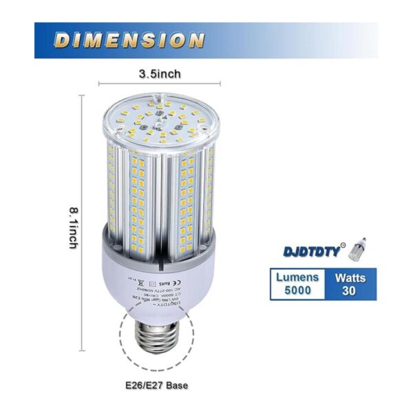 DJDTDTY Bombilla LED de maíz de 150 W120 W100 W80 W60_2