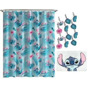 Jay Franco Disney Lilo Stitch Floral Fun Juego de baño_1