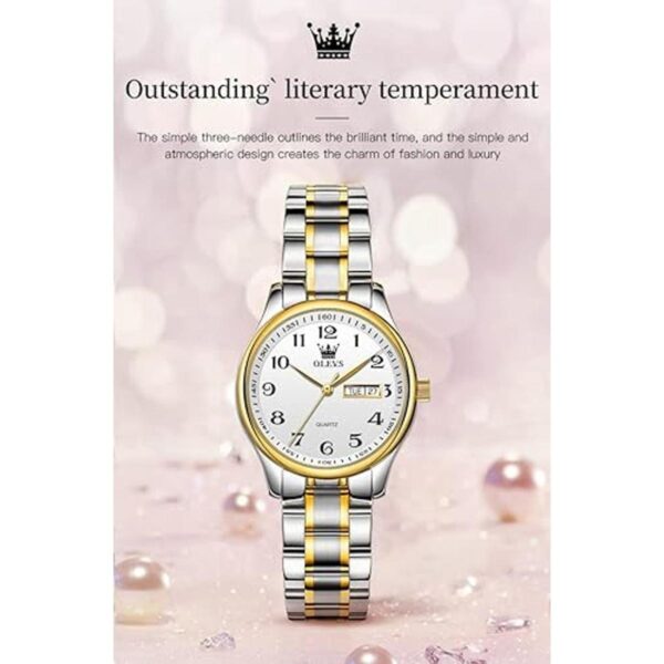 OLEVS Relojes para mujer vestido de negocios para mujer_4