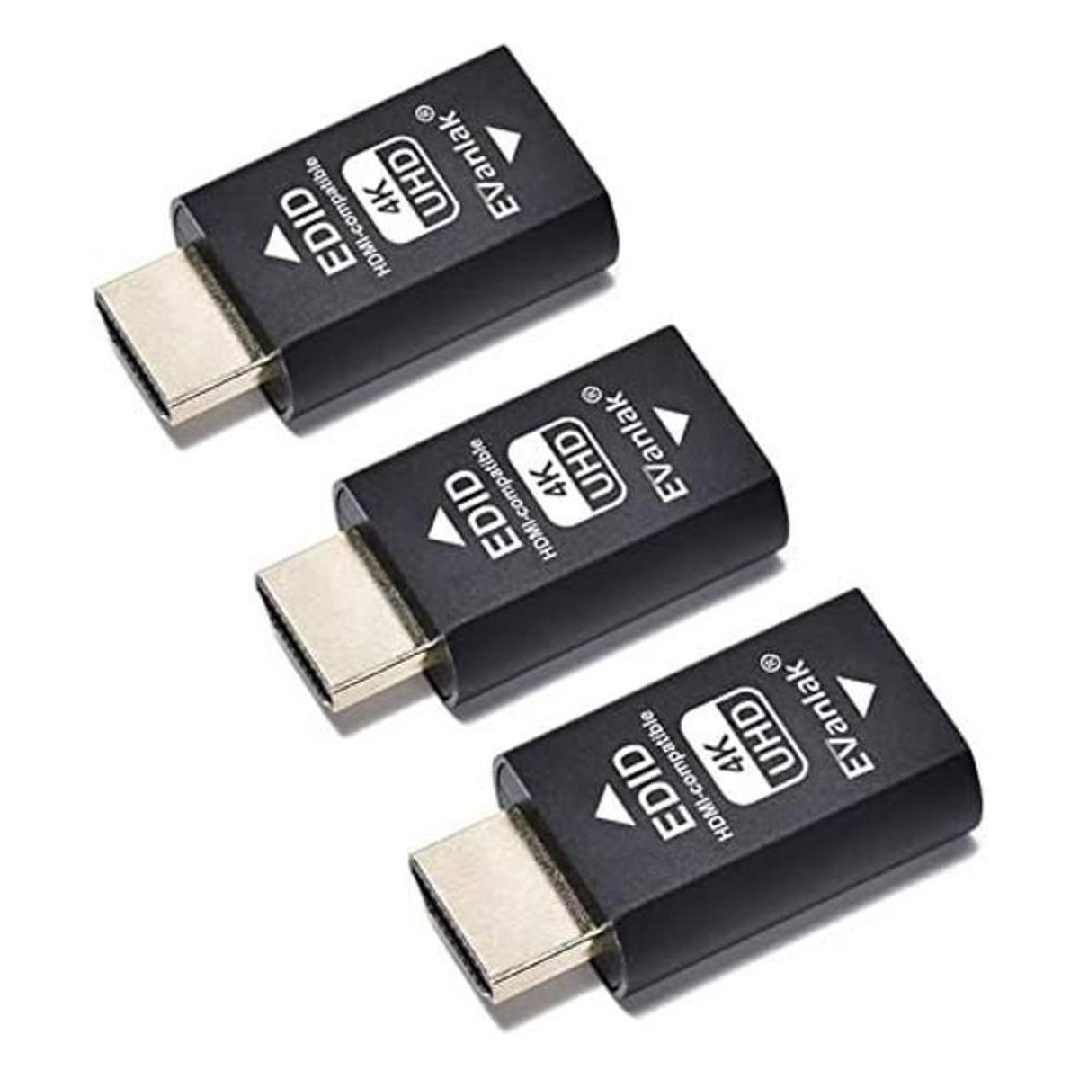 EVanlak Hdmi Edid Emulator Passthrough Adaptador de