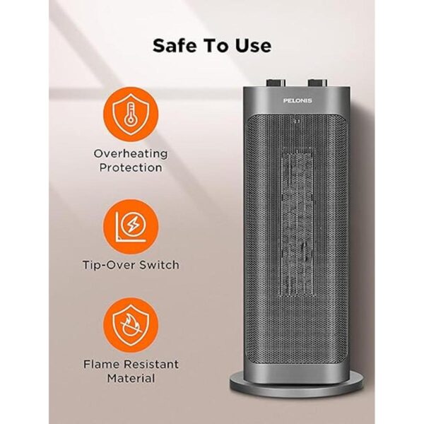 PELONIS PTH15A2BGB Calentamiento rápido de 1500 W_3