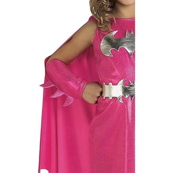 Disfraz rosado para niña de BatiChica S Rosado_3